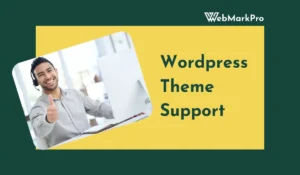 wordpress theme support