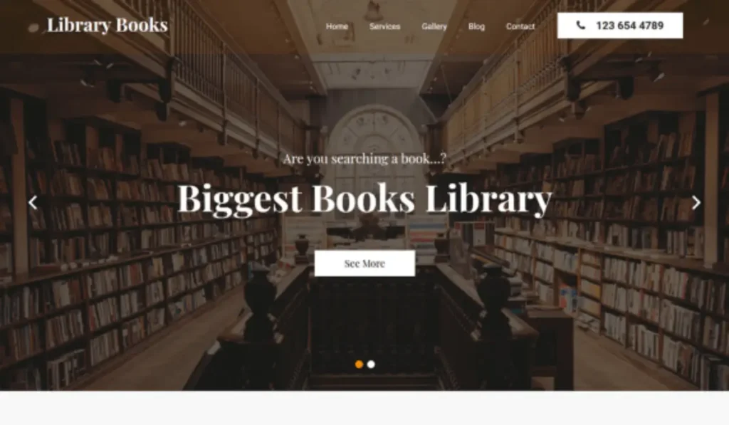 library pro theme