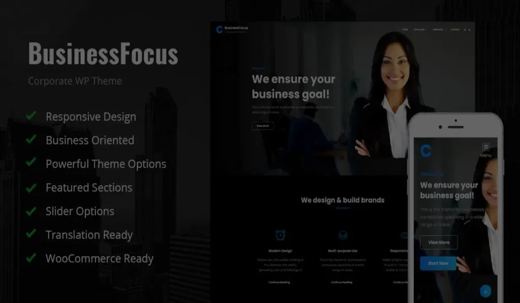 business focus theme