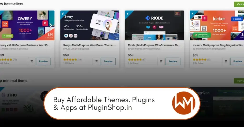 Buy Affordable Themes, Plugins & Apps at PluginShop.in